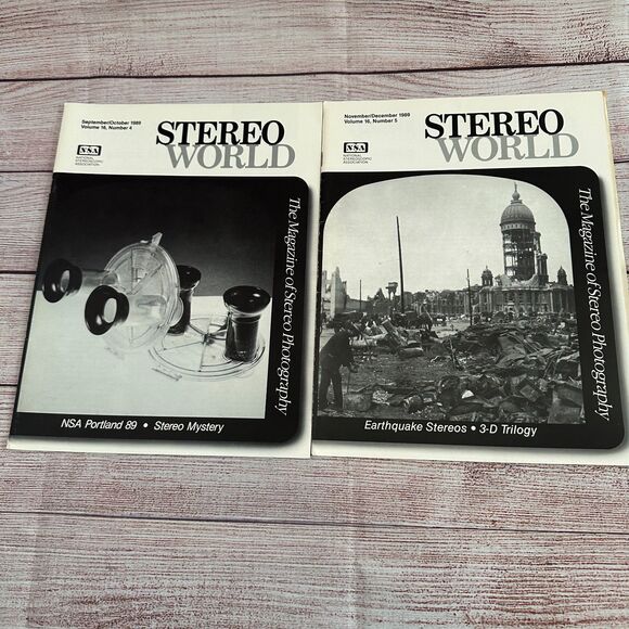Vintage Stereo World Magazines - 1989 Full Year - 6 Magazines - Picture 2 of 4